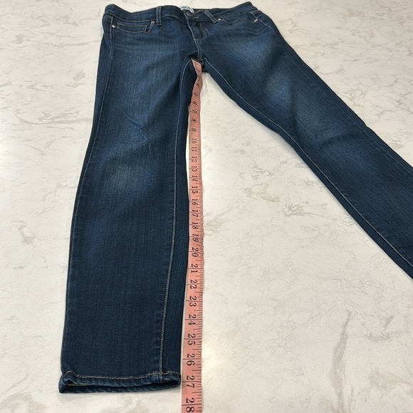 PAIGE Verdugo Ankle Transcend Nottingham Dark Wash Jeans 27 - Picture 10 of 16